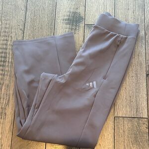 NWOT adidas high rise crop wide leg pants